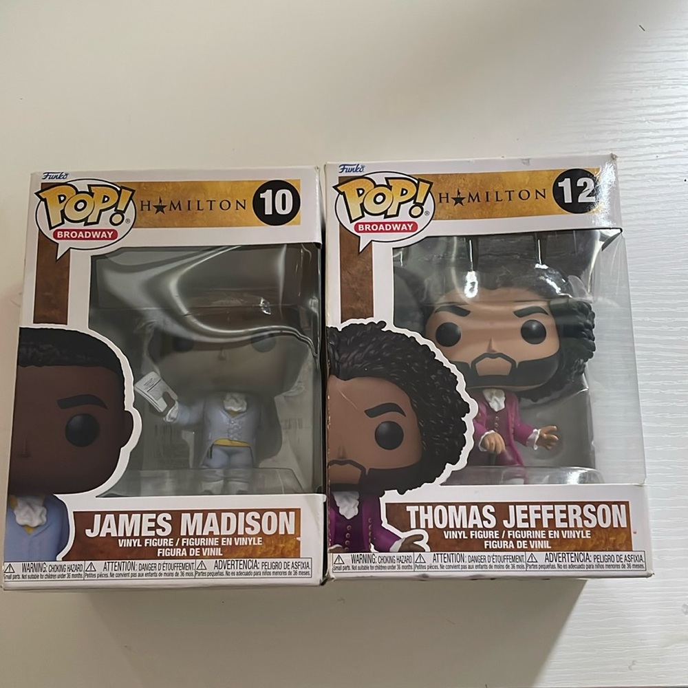 Hamilton Funko Pops